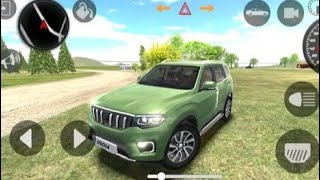 Dollar song sidhu musewala real Indian new model red thar offroad village driving gameplayvideo🚘