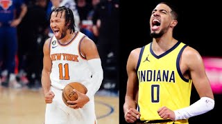 Jalen Brunson and Tyrese Haliburton Highlights | New York Knicks vs Indiana Pacers #nba