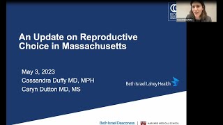 An Update on Reproductive Choice in Massachusetts