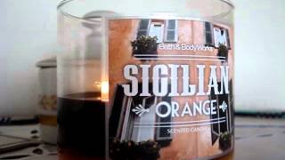 Bath and Body Works Candle Review: Sicilian Orange