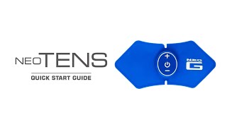 neoTENS — Quick Start Guide