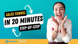 How To Build A Lead Funnel To Sell Digital Products And Services - Systeme.io Tutorial Step-by-Step