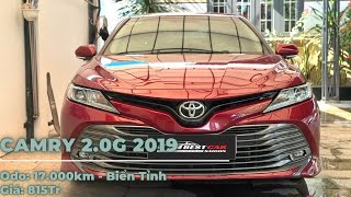 Camry 2.0G 2019 Nhập Thái | Lướt 17.000km Siêu Đẹp | Lên Full Phụ Kiện