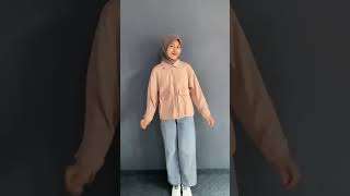 Outfit motoran #fyp #ootdhijab