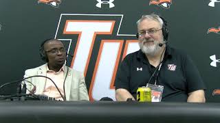 Jim Miller Postgame Interview with Men's Basketball Head Coach J.T. Burton