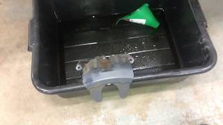 Model X 100D brake fluid contamination