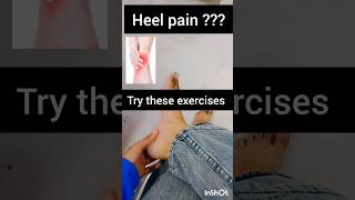 Heel pain exercise 🦶🔥| heel pain relief exercise|#youtubeshorts #heelpain#exercise #shorts #heelpain