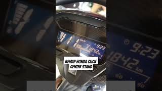 remap honda click center stand