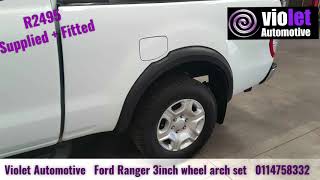 Ford Ranger slim wheel arch set by Violet Automotive