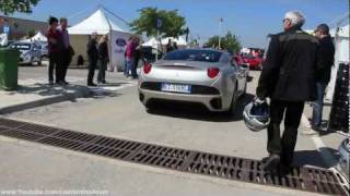 Crazy Ferrari California Hard Revving Sound!