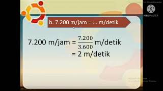 MMatematika Kelas 5 KD 3.3 |Hubungan Kecepatan, Jarak dan Waktu