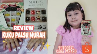 KUKU PALSU ANAK | SHOPEE HAUL | KELYN