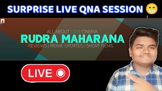 Surprise Live stream Qna With Rudra Maharana