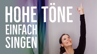 Hohe Töne singen - DIESE 5 einfachen Tipps funktionieren wirklich! Hoch singen lernen | singdu.de