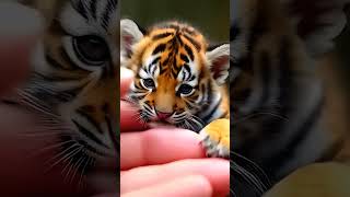 Mini-Tiger #cute #animals #cat