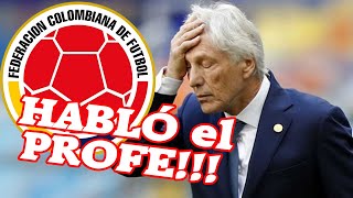 ⚽️ El PROFE PÉKERMAN habla sobre su salida de la Selección COLOMBIA ⚽️