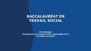 Travail social - Rimouski