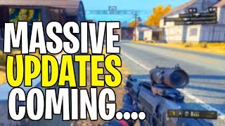 MASSIVE UPDATES COMING ( NEW BLACKOUT CAMOS. LEAGUE PLAY & MORE)