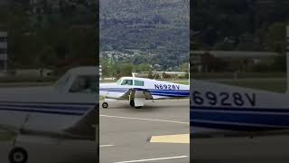 Mooney M20C at Chambery