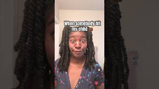 Dont BULLY or hit my child 👊🏾 #shorts #funny #subscribe #trending