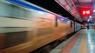 Stunning 130 KMPH..!!! Veraval TVC Express Rages Dahanu Road with SAKARNI WAP7