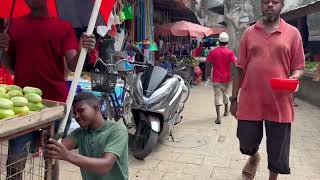 Walking Tour,Zanzibar Stone Town, Darajani Market, Mkunazini , Freddy Mercury .Tanzania East Africa