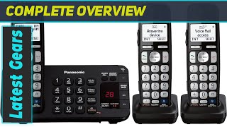 Panasonic KX-TGE243B DECT 6.0 Cordless Phone System - Enhanced Features Overview