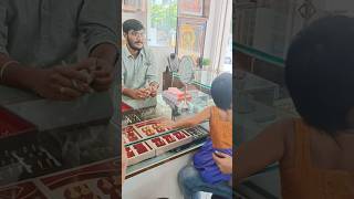 Purchasing ear ring from shop for my daughter #short #songshoot #video #eeshanvi