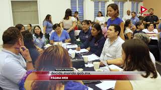 Continúan las mesas de trabajo para la elaboración del Plan Municipal de Desarrollo de Mérida