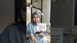 Dokter mau menanyakan di gusi atas anak saya ada benjolan kecil itu kenapa ya dok, apa berbahaya