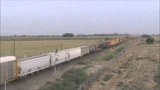 Union Pacific Manifest Near Turlock