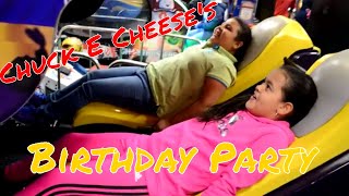 Chuck E Cheese Birthday Party with family & friends( COOL RIDES FUN PRIZES GAMES SPORTS TOYS ARCADE)