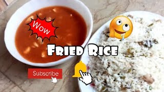 Fried Rice with Manchurian / Farheen's Vlogs / Pakistani Mom