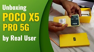 POCO X5 Pro 5G Unboxing : by real user #pocox5pro5g