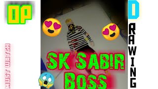 SK Sabir Boss   OP Drawing 😎 | RedAim Gamerz | MUST WATCH