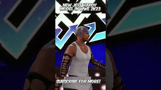 New Hidden Jeff Hardy Model In WWE 2K23 #shorts #viral #wwe2k23