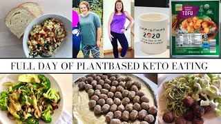 FULL DAY OF PLANTBASED KETO + RECiPES!!!!