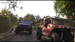 LANJUT JEEP OFF ROAD EXTREME 4X4 JALUR WISATA TAMPOMAS BANJARNEGARA