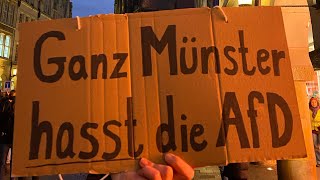 🌈 30.000 in Münster GEGEN AfD Neujahrsempfang am 16.02. (Lokalzeit Münsterland) #noAfD