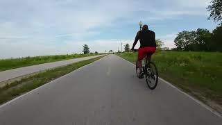 2023, July 19, Cycling on Chicago Lakefront Trail