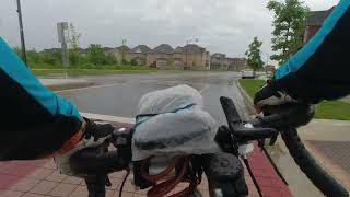 🇨🇦 Cycling in Canada 🇨🇦 in Rainy Season  #canada #nature #cycling #health