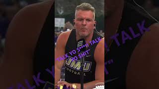 Pat Mcafee NCAA RANT at JMU “Talk your S***”