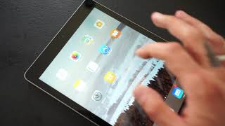 Vide sous écran iPad 2017