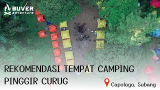 Bikin acara camping dipinggir Curug, ternyataa seru bangeeet | Rekomendasi Tempat Camping