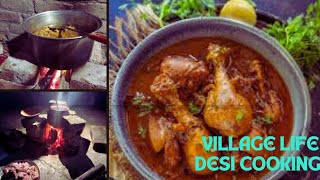 Desi Style Cooking || Village style cooking Village Life