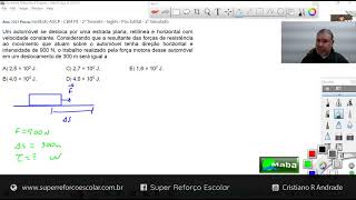 MABA CONCURSOS  -  ADCP  -  2023  -  TRABALHO DA FORÇA MOTORA - FÍSICA - Com prof. Cristiano Andrade