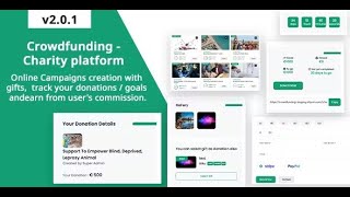 Crowdfunding - Fund raising platform / Charity / Donation