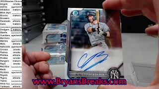 2022 Bowman Chrome HTA Baseball 6 Box Break