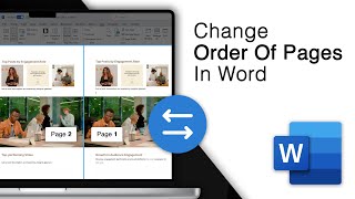 How To Change Order Of Pages In Word! [2024]