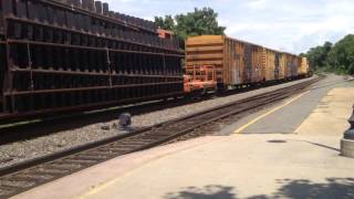 Northfolk Southern train 214 manifest with a ex CSX SD60I